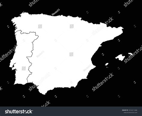 1367 Mapa Península Iberica Images Stock Photos And Vectors Shutterstock
