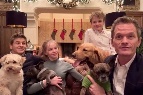Neil Patrick Harris And David Burtka Celebrate Christmas Eve With Their 13 Year Old Twins Gideon