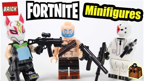 Fortnite Lego Custom Minifigures New Season Youtube