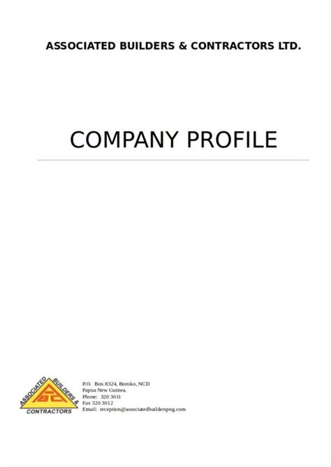 Cover Company Profile Doc Coretan