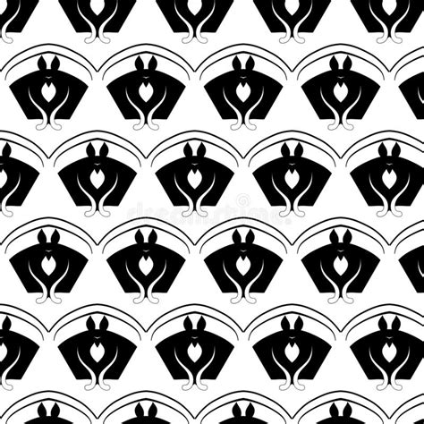 Abstract Seamless Simple Pattern Style Surrealism Avant Garde Pattern