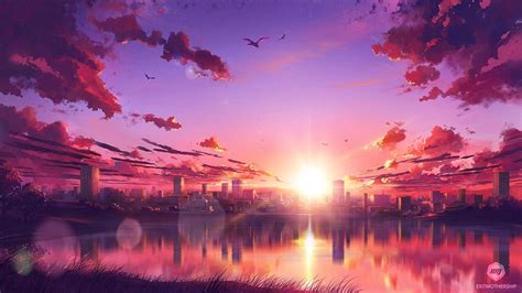 Anime Landscape Wallpapers 4k Hd Anime Landscape Backgrounds On