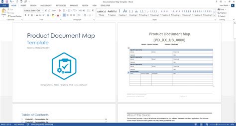 Professional fbi agent templates to showcase your talent. Product Document Map Template (MS Word) - Templates, Forms ...