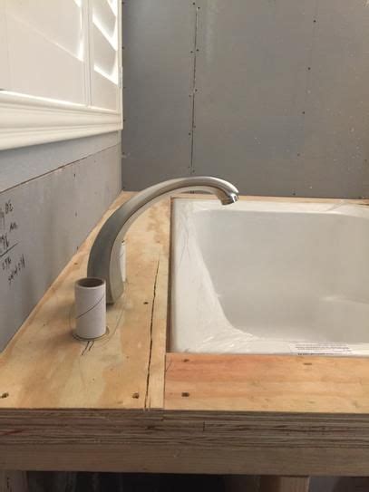 Installation of this tub is tricky and kohler's instructions are confusing. KOHLER Greek 48 in. x 32 in. Acrylic Drop-In or Undermount ...