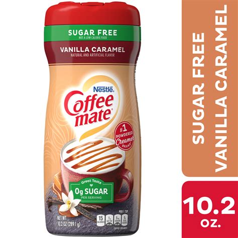 Nestle Coffee Mate Vanilla Caramel Sugar Free Powder Coffee Creamer 10