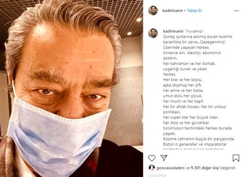 Kahraman korkak babam en uygun fiyata sizleri bekliyor. Kadir İnanır'dan maskeli paylaşım | Magazin