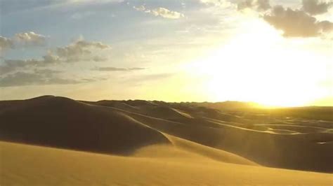 Gobi Desert Sand Dunes Sunset Timelapse Youtube