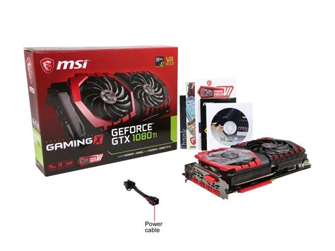 Msi Geforce Gtx 1080 Ti Video Card Geforce Gtx 1080 Ti Gaming X 11g