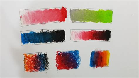 Basic Crayons Oil Pastel Techniques For Beginners Youtube