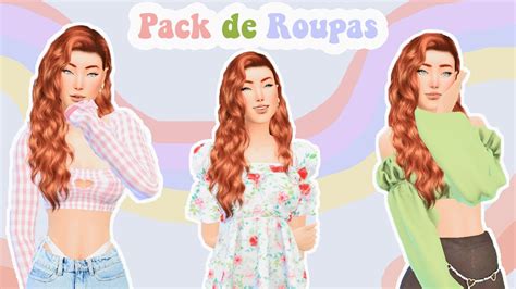 Pack Roupas Femininas The Sims 4 ♡ Youtube