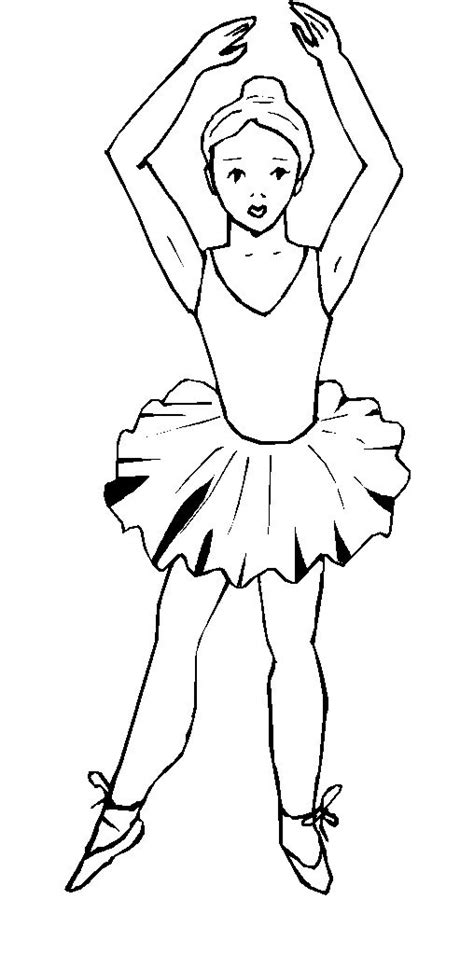 Free Printable Ballerina Coloring Pages Printable Templates