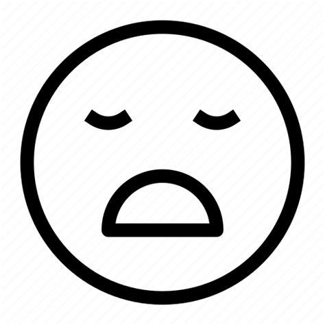 Weary Emoji Emoticon Face Expression Icon Download On Iconfinder
