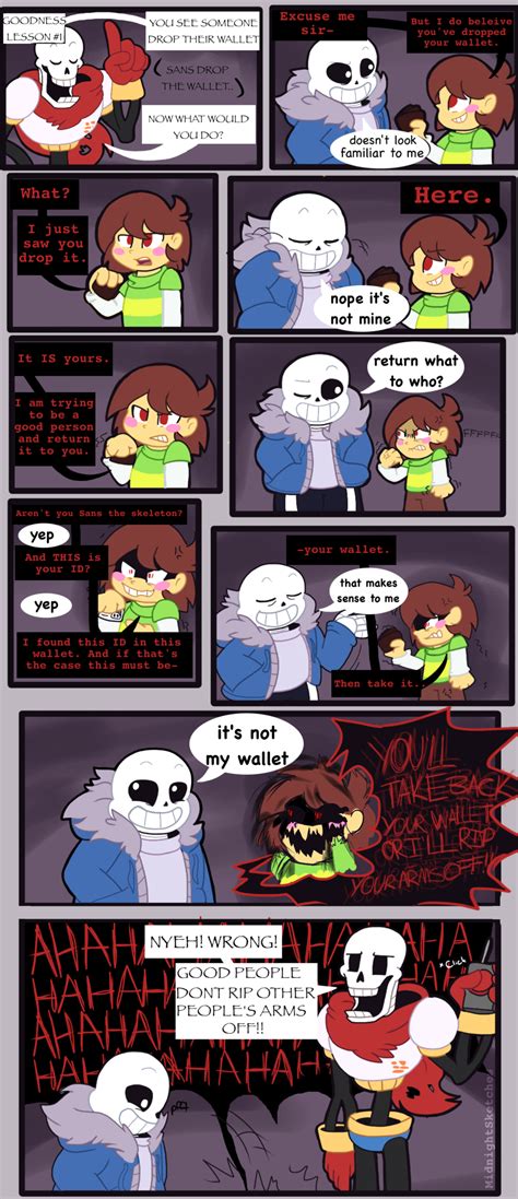 Funny Undertale Comic Dubs Perpustakaan Sekolah