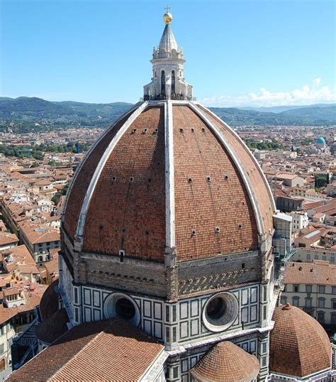 La cúpula de Brunelleschi de la catedral de Florencia Trasiente