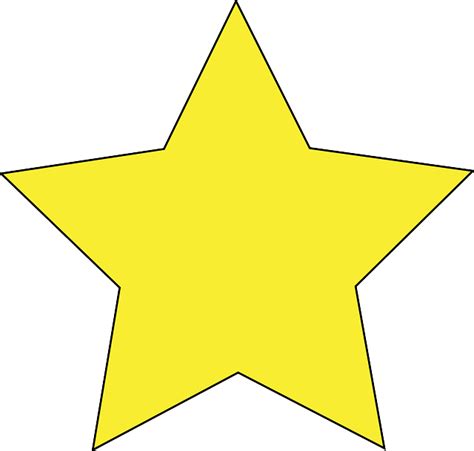Free Vector Graphic Star Yellow Favorite Bookmark Free Image On