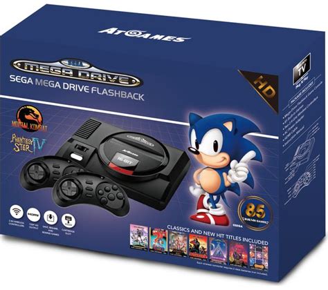 Buy Sega Mega Drive Flashback Mini Hd Console With Wireless Controllers
