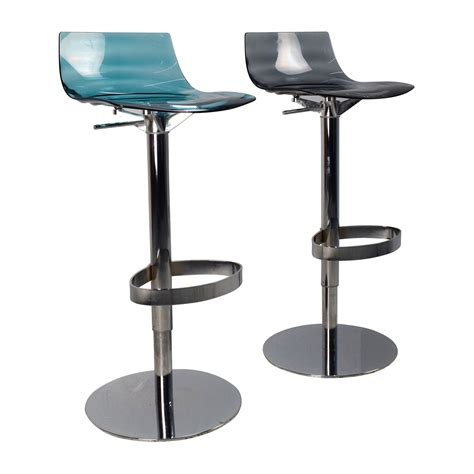 Hardiman adjustable height swivel bar stool (set of 2). 87% OFF - Calligaris Calligaris L'Eau Adjustable Swivel ...