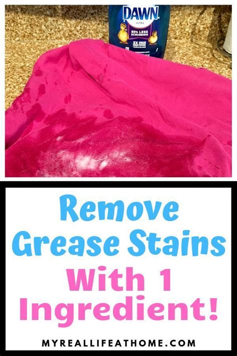 If not acted upon fast, these grease stains can set in and be really difficult to get rid of later. How To Remove Grease Stains With A Simple Ingredient ...
