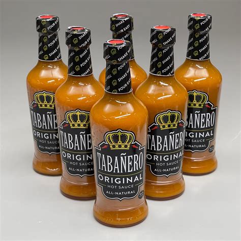 Tabanero Original Hot Sauce 8 Oz 6 Pack Best By 625 Paywut