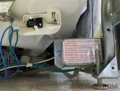 So if you have a leaky. Leaking dishwasher float - The DIY Girl