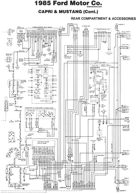 Ford Diagramas Electricos 1985 Esquemas Graphics Mecanica Automotriz