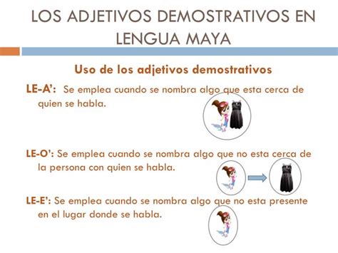 Ppt Los Adjetivos Demostrativos En Lengua Maya Powerpoint