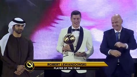 Lewandowski Receives Player Of The Year Award