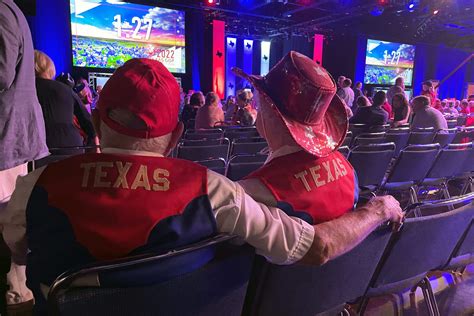 texas republicans embrace ‘the big lie at their state convention in houston texas standard