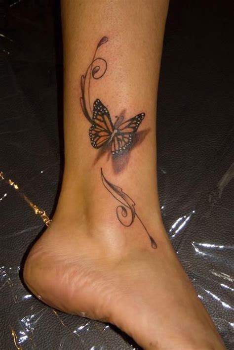 45 Incredible 3d Butterfly Tattoos