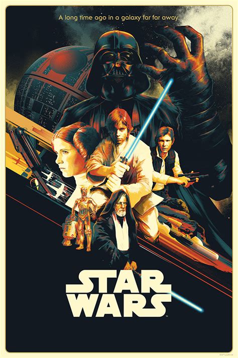 Star Wars Episode Iv A New Hope By Matt Taylor Home Of The