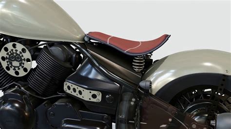 Yamaha V Star Dragstar Xvs1100 Leather Solo Seat Bobber Conversion Kit