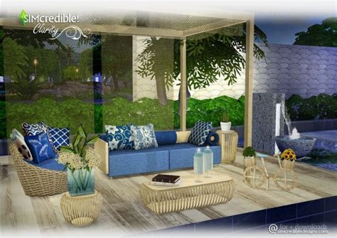 Simcredible Designs Clarity Outdoor Sims 4 Downloads