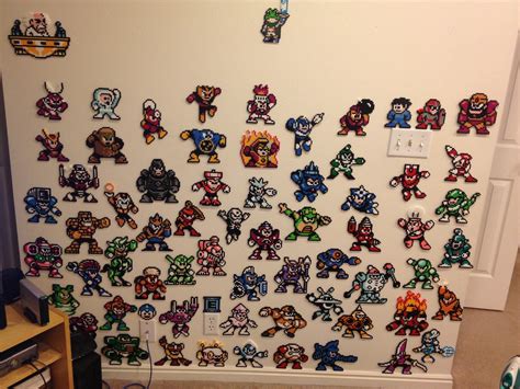 Becs Blog Perler Beads Mega Man The Ultimate Collection