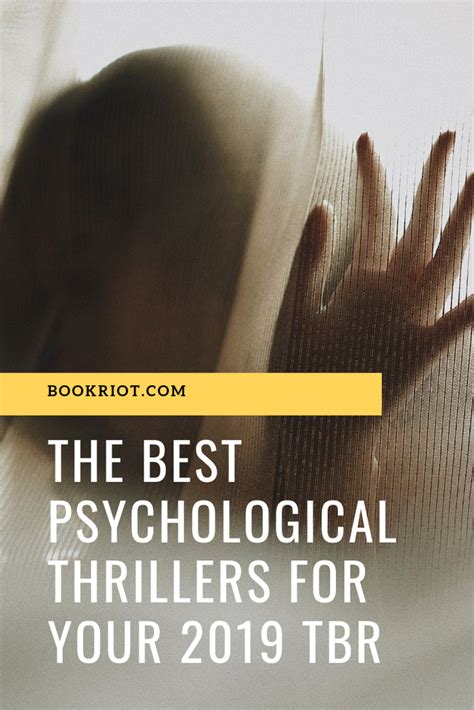 The Best Psychological Thrillers To Add To Your Tbr In 2019 Book Riot