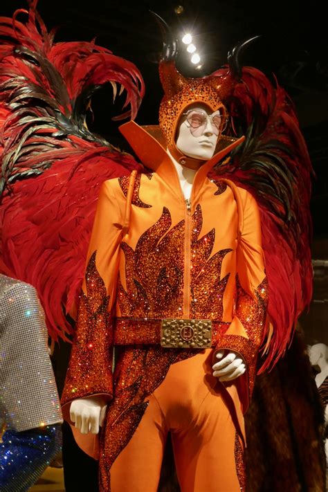 Hollywood Movie Costumes And Props Taron Egerton S Elton John Costumes From Rocketman On