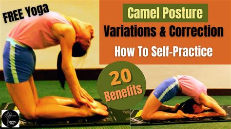 20 Benefits Of Camel Pose│yoga Posture Variations And Correction On Camel