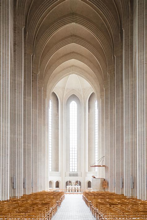 Grundtvigs Church Copenhagen Denmark Designed By Peder Klint In The