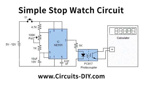 Stopwatch Schematic Diagram Circuit Diagram
