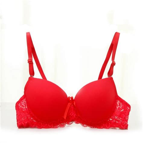 Sales Promotion Lace Women Bra Push Up Bra Lace Push Up Breast Underwear Adjustment Push Up