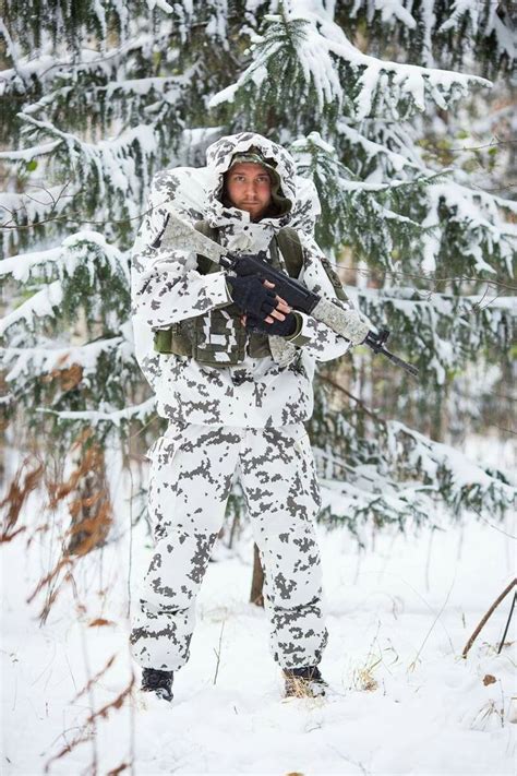 Finnish M05 Snow Camouflage Patterns Military Gear Special Forces