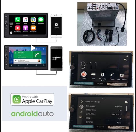 Sony Xav Ax100 Eq Bluetooth Usb Apple Car Play Android Auto Radio
