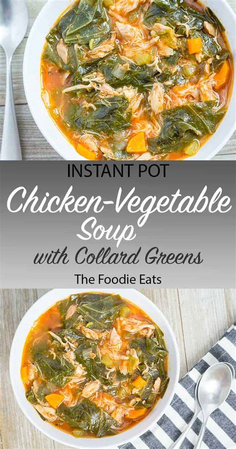 You can prep these pressure cooker chicken breast recipes in a matter of minutes. Pressure Cooker Chicken Vegetable Soup with Collard Greens ...