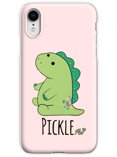 Moriah Elizabeth Pickle The Dinosaur Iphone Case And Cover By Boom