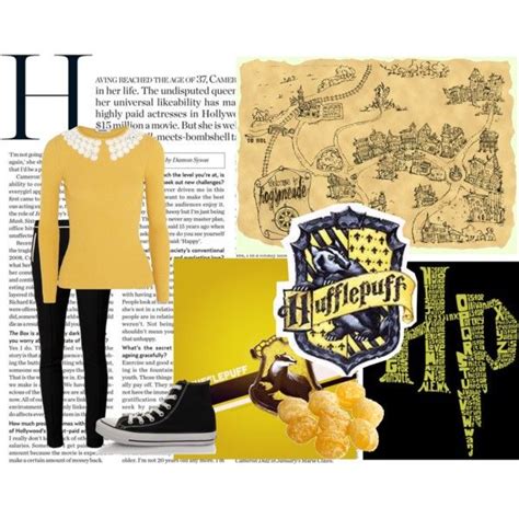 Hufflepuff By Theimpossiblegirl6 On Polyvore Clothes Design Harry