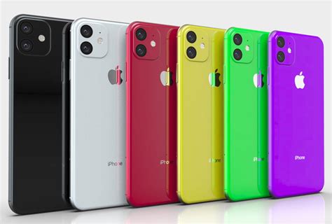 It comes in black, green, yellow, purple, (product)red, and white, with apple eliminating the coral and blue shades that the iphone xr was available in. Apple Insider Corroborates Ugly New iPhone Designs