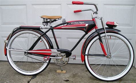 1955 Western Flyer X 53 Super Deluxe Daves Vintage Bicycles