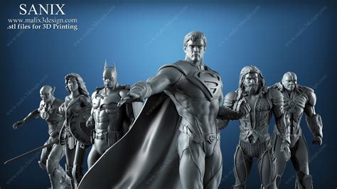 superheroes league full  characters   printing