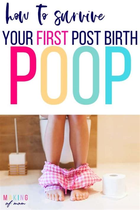 How To Poop Postpartum When The Idea Terrifies You Making Of Mom