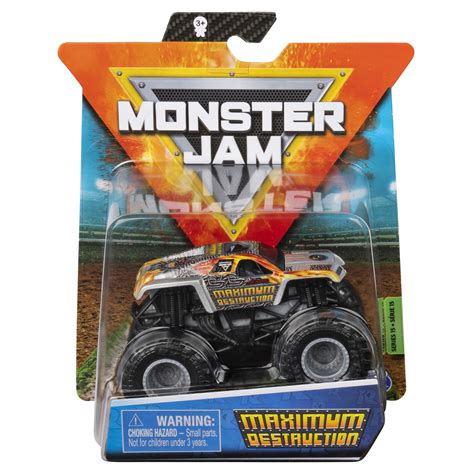 Monster Jam Official Maximum Destruction Monster Truck Die Cast