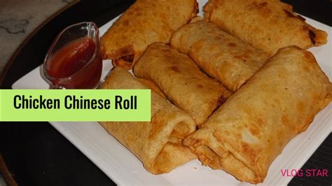 Chicken Chinese Roll Recipe By Healthy Food Healthy Food Recipe